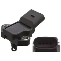 febi Ladedrucksensor f&uuml;r VW Transporter Multivan California T5 T6 AUDI A4 B8 A5 SEAT Exeo