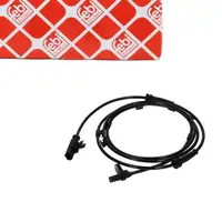 febi 1002002 ABS Sensor Raddrehzahl f&uuml;r SMART Fortwo (451) hinten rechts 4515400117