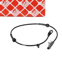 febi 185688 ABS Sensor Raddrehzahl f&uuml;r NISSAN Qasqai 2 hinten links 479014EA0A
