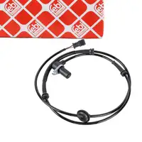 febi 193493 ABS Sensor Raddrehzahl f&uuml;r AUDI A4 S4 8E B6 + S4 Avant B7 hinten 8E0927807B