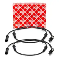 2x febi 107525 ABS Sensor Raddrehzahl Raddrehzahlsensor f&uuml;r BMW X3 F25 vorne 34526869292