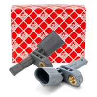 2x febi ABS Sensor Raddrehzahl f&uuml;r VW Golf 7 Passat B8 B9 Sharan Touareg vorne o. hinten
