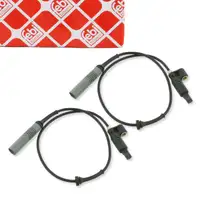 2x febi 23399 ABS Sensor Raddrehzahl f&uuml;r BMW 3er E36 Z3 E36 Vorderachse 34521165519