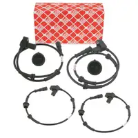 4x febi ABS Sensor Raddrehzahl f&uuml;r VW California Transporter T4 bis Fgst. vorne + hinten