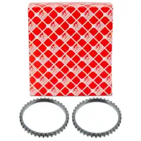 2x FEBI 100433 ABS Sensorring RENAULT Twingo 1 (C06_) vorne 7700103314