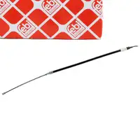 febi 14208 Handbremsseil Bremsseil f&uuml;r VW Polo Derby 86 86c AUDI 50 863 hinten 867609701