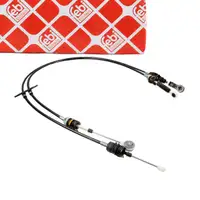 febi 184844 Seilzug Schaltzug Schaltgetriebe f&uuml;r FORD Fiesta 5 Fusion 1489301