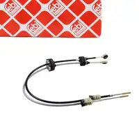 febi 195019 Seilzug Schaltgetriebe Schaltseilzug f&uuml;r OPEL Zafira Zafira Family B 55351949