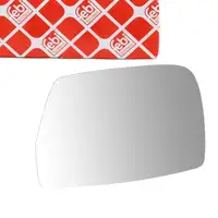 febi 107875 Spiegelglas Au&szlig;enspiegel beheizbar f&uuml;r IVECO Daily 3 4 5 6 rechts 3801929