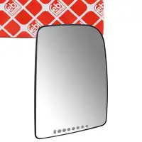 febi 183612 Spiegelglas f&uuml;r MERCEDES-BENZ Sprinter 3-5t B906 VW Crafter 30-35 30-50 rechts