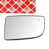 febi 183533 Spiegelglas beheizbar f&uuml;r MERCEDES Sprinter 3-5t B907 B910 rechts 9108112800