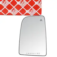 febi 184544 Spiegelglas f&uuml;r MERCEDES-BENZ Sprinter 3-5t B906 VW Crafter 30-35 30-50 links