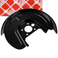 febi 174242 Spritzblech f&uuml;r VW Golf 4 Bora 2.3 Leon Octavia 1 1.8 T hinten links 1J0615609
