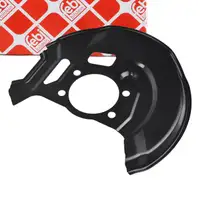 febi 174905 Spritzblech f&uuml;r NISSAN Qashqai 2 J11 RENAULT Kadjar HA_ HL_ vorne links