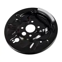 2x febi Spritzblech Bremsscheibe f&uuml;r VW Polo 5 1KC SKODA Octavia 1 1KG/1KN 1KC hinten