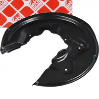 febi 175573 Spritzblech f&uuml;r VW Passat B6 B7 Sharan Tiguan A3 8P 8U hinten links 5N0615611D