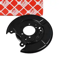 febi 176754 Spritzblech f&uuml;r NISSAN Juke F15 Qashqai 1 J10 X-Trail 2 T31 hinten links