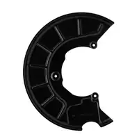 2x febi Spritzblech Bremsscheibe + Schrauben f&uuml;r VW Golf 5 6 Passat B6 Tiguan Touran vorne