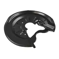 2x febi Spritzblech Bremsscheibe + Schrauben f&uuml;r VW Golf 5 6 Touran A3 8P Octavia 2 hinten