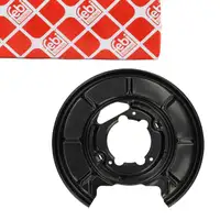 febi Brake Disc Mud Flap for Mercedes A-Class W168 Vaneo, Rear Right 1684230220