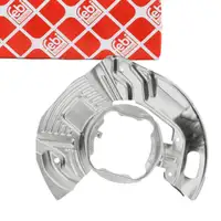 febi 196901 Spritzblech Bremsscheibe Abdeckblech f&uuml;r BMW 5er E39 vorne links 34111162955