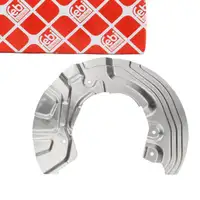 febi 197149 Spritzblech Bremsscheibe f&uuml;r BMW E81 E82 E87 E88 E90 E91 E92 E93 vorne links