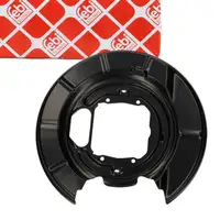 febi 197154 Spritzblech Bremsscheibe Abdeckblech f&uuml;r BMW 5er E39 hinten links 34211162773