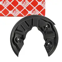 febi Spritzblech Bremsscheibe f&uuml;r AUDI A3 8Y SKODA Octavia 4 CUPRA Formentor hinten rechts