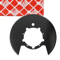 febi Mudguard, Brake Disc Cover for IVECO Daily 4, 5, 6 Rear Axle 46391458