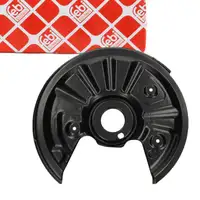 febi 197326 Spritzblech Bremsscheibe Abdeckblech f&uuml;r AUDI 8Y Hinterachse rechts 5Q0615612T