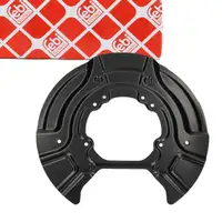 febi 197327 Spritzblech Bremsscheibe Abdeckblech f&uuml;r BMW X3 Hinterachse rechts 34206787533