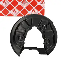 febi Spritzblech Bremsscheibe f&uuml;r SKODA Octavia 4 CUPRA Leon SEAT Tarraco hinten rechts