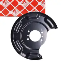 febi Spritzblech Bremsscheibe f&uuml;r HYUNDAI Accent 4 5 2 KIA Rio 3 hinten rechts 583901R100