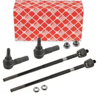 2x febi Spurstange + Spurstangenkopf f&uuml;r MERCEDES Sprinter B906 VW Crafter 2E 2F vorne