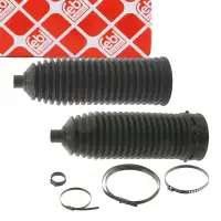 2x febi Spurstange Manschette f&uuml;r MERCEDES E-Klasse E211 S211 CLS C219 SLK SLC R172 vorne