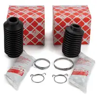 2x febi Spurstange Manschette für VW Golf 2 3 Passat PORSCHE 993 924 944 968 vorne