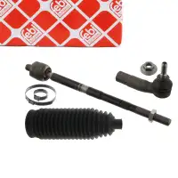 febi Spurstange + Spurstangenkopf + Manschette f&uuml;r VW Passat B6 B7 Sharan 7N vorne rechts