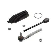 febi 102756 Tie rod + end piece + boot for MERCEDES-BENZ W212 S212 X204, front left