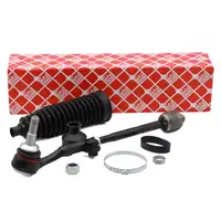 febi Spurstange + Kopf + Manschette f&uuml;r BMW 1er E81-88 3er E90-93 X1 E84 vorne links