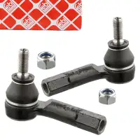 2x febi Spurstangenkopf f&uuml;r VW Polo 4 5 SEAT Ibiza 3 4 SKODA Fabia 1 2 Rapid vorne