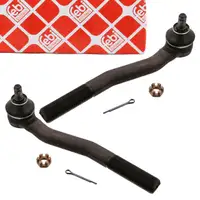 2x febi Spurstangenkopf Spurstangengelenk f&uuml;r JEEP Grand Cherokee 2 WJ Vorderachse unten