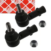 2x febi 04452 PROKIT Spurstangenkopf f&uuml;r VW Golf 1 Bulli T1 T2 T3 PORSCHE 924 944 vorne