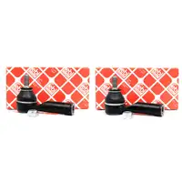 2x febi PROKIT tie rod end for RENAULT Clio 2, 3, Kangoo, Megane 1, Scenic 1, 1, 2 (front)