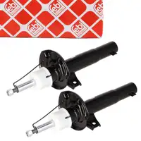 2x febi Sto&szlig;d&auml;mpfer f&uuml;r VW Golf 5 6 Caddy 3 AUDI A3 8P SEAT Leon 1P SKODA Octavia 2 vorne