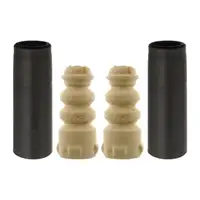 febi 106133 Staubschutz + Anschlagpuffer Satz f&uuml;r VW Polo 5 6R1 6C1 hinten 6Q0512131B