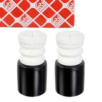 febi 180792 Staubschutz + Anschlagpuffer Satz f&uuml;r BMW 5er E60 MIT Standardfahrwerk hinten