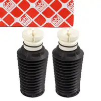 febi 180796 Staubschutz Dreckschutz + Anschlagpuffer Satz f&uuml;r ALFA ROMEO Giulietta vorne