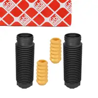 febi Staubschutz Dreckschutz + Anschlagpuffer Satz f&uuml;r SUBARU Forester Impreza hinten