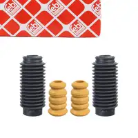 febi 181865 Staubschutz Dreckschutz + Anschlagpuffer Satz f&uuml;r PEUGEOT bis ORGA 11500 vorne