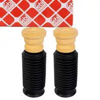 febi 181866 Staubschutz Dreckschutz + Anschlagpuffer Satz f&uuml;r BMW i3 I01 Hinterachse